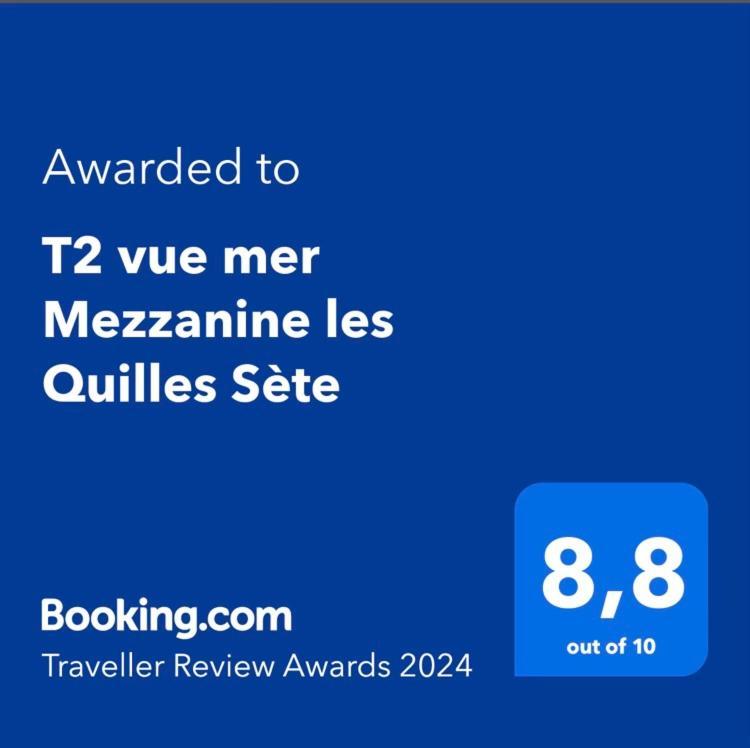 T2 Vue Mer Mezzanine Les Quilles Sète מראה חיצוני תמונה